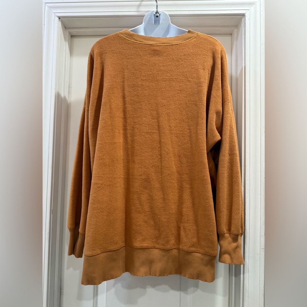 aerie OVERSIZED Comfy Sweatshirt Size Large - Picture 2 of 15